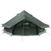 Tipi palapinė su stogu Armijos Žalia 800 x 800 x 430 cm