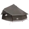 Tipi palapinė su stogu Ruda Pilka 500 x 500 x 300 cm