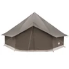 Tipi palapinė su stogu Ruda Pilka 500 x 500 x 300 cm