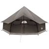 Tipi palapinė su stogu Ruda Pilka 600 x 600 x 350 cm