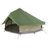 Tipi palapinė Žalia 700 x 700 x 395 cm Poliesteris ir plienas