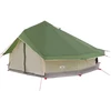 Tipi palapinė Žalia 800 x 800 x 430 cm Poliesteris ir plienas