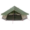 Tipi palapinė Žalia 800 x 800 x 430 cm Poliesteris ir plienas
