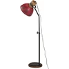 Pakabinamas šviestuvas Toršeras, baltintos raudonos spalvos, 30x30x100-150cm, 25W, E27