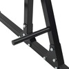 Traukimo juostos stotis Juoda 100,5 x 102 x 234,5 cm