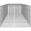 Triušių narvas, 6 segmentai, 327x79x54cm, galvanizuota geležis