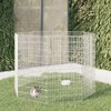 Aptvaras gyvūnams, 8 segmentai, 54x100cm, galvanizuota geležis