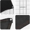 Triušių narvas Sidabro 100 x 100 x 210 cm Cinkuota plienas