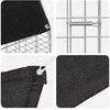 Triušių narvas Sidabro 200 x 100 x 210 cm Cinkuota plienas