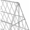 Triušių narvas Sidabro 430 x 100 x 85 cm Cinkuota plienas