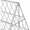 Triušių narvas Sidabro 650 x 100 x 85 cm Cinkuota plienas