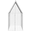 Triušių narvas Sidabro 300 x 100 x 210 cm Cinkuota plienas