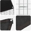 Triušių narvas Sidabro 300 x 100 x 210 cm Cinkuota plienas