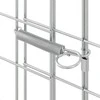 Triušių narvas Sidabro 200 x 100 x 210 cm Cinkuota plienas
