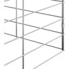 Triušių narvas Sidabro 100 x 100 x 210 cm Cinkuota plienas