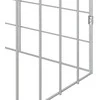 Triušių narvas Sidabro 400 x 78 x 78 cm Cinkuota plienas