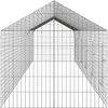 Triušių narvas Sidabro 600 x 78 x 78 cm Cinkuota plienas