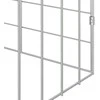 Triušių narvas Sidabro 100 x 78 x 78 cm Cinkuota plienas