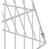 Triušių narvas Sidabro 110 x 55 x 55 cm Cinkuota plienas