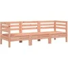 Trivietė sodo sofa, douglas eglės medienos masyvas