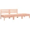 Trivietė sodo sofa, douglas eglės medienos masyvas