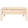 Trivietė sodo sofa, pušies medienos masyvas
