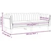 Trivietė sofa, rožinės spalvos, aksomas