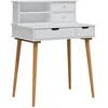 Tualetės rinkinys FAUSKE 2 vnt. Balta 76 x 50 x 103,5 cm