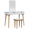 Tualetės rinkinys FAUSKE 3 pcs Balta 100 x 50 x 143 cm
