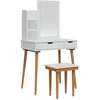 Tualetės rinkinys FAUSKE 4 pcs Balta 76 x 50 x 143 cm