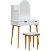 Tualetės rinkinys FAUSKE 4 pcs Balta 76 x 50 x 143 cm