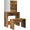 tualetinio staliuko komplektas Old Wood Engineered Wood