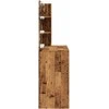 tualetinis staliukas su LED Old Wood 74,5x40x141 cm