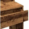 tualetinis staliukas su LED Old Wood 74,5x40x141 cm