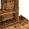 tualetinis staliukas su LED Old Wood 86,5x35x136 cm
