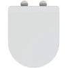 Tualeto sėdynė Balta 47 x 36 x 3,4 cm Duroplastas