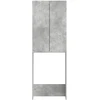 Tualeto spintelė ARNHEM Betono pilka 66 x 25,5 x 190 cm