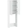 Tualeto spintelė ARNHEM Itin blizgi balta 66 x 25,5 x 190 cm