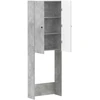 Tualeto spintelė BREDA Betono pilka 66 x 25,5 x 190 cm