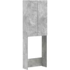 Tualeto spintelė DELFT Betono pilka 66 x 25,5 x 190 cm