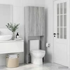 Tualeto spintelė DELFT Pilka Sonoma 66 x 25,5 x 190 cm