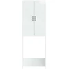 Tualeto spintelė HAARLEM Itin blizgi balta 66 x 25,5 x 190 cm