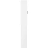 Tualeto spintelė HOORN Itin blizgi balta 66 x 25,5 x 190 cm