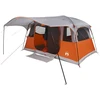 Tunelinė palapinė 10 asmeniui Pilka ir oranžinė