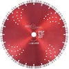 Turbo deimantinis pjovimo diskas su angomis, plienas, 350mm