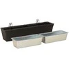 Turėklas 2 pcs 80 x 17 x 17 cm Metalas