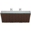 Turėklas 2 pcs 50 x 17 x 17 cm Metalas