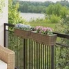 Turėklas 2 pcs 50 x 17 x 17 cm Metalas