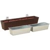 Turėklas 2 pcs 80 x 17 x 17 cm Metalas