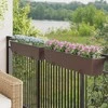 Turėklas 2 pcs 80 x 17 x 17 cm Metalas